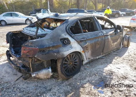 2013 BMW Activehybrid 5 from USA, damaged, VIN WBAFZ9C52DC751999